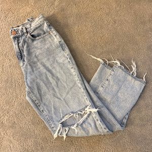Garage Denim size 5 vintage straight high waisted